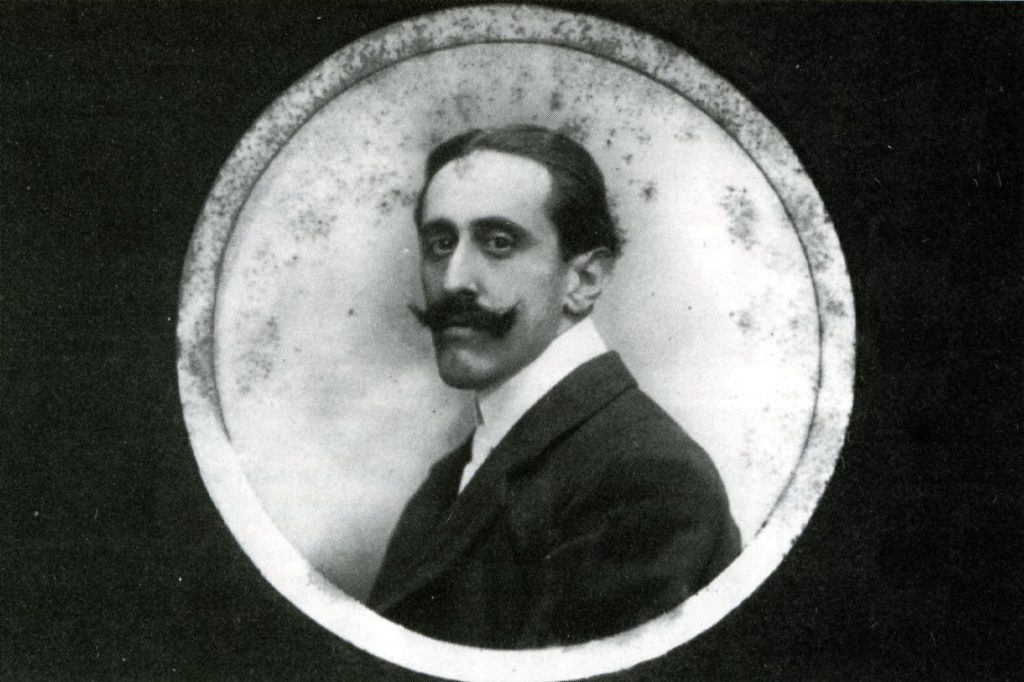 Retrato de Ricardo Bastida en 1911.